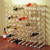 Serious wine lovers will appreciate the traditional wood and steel construction of this system that