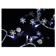 Unbranded 30 LV Crystal Garland Lights