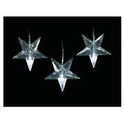 Unbranded 30 LV Graduated Star Curtain Lights