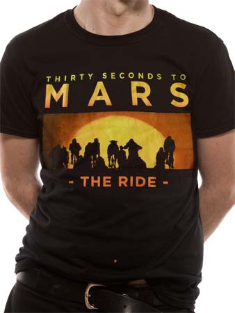 Unbranded 30 Seconds To Mars (The Ride) T-shirt brv_20372016