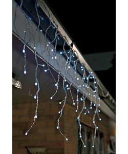 Unbranded 300 Blue LED Snowing Icicle Lights