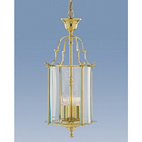 Unbranded 3003 10 - 3 Light Polished Brass Pendant Light