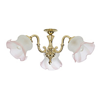 Unbranded 310 3 - 3 Light Polished Brass Ceiling Light