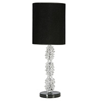 Unbranded 314 TLTI - Titanium and Crystal Table Lamp