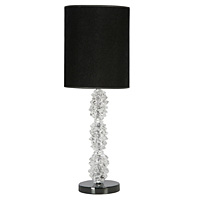 Unbranded 314 TLTI - Titanium and Crystal Table Lamp