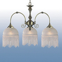 Unbranded 3153 3AC - 3 Light Antique Brass Hanging Light