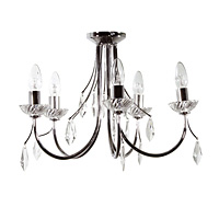 Unbranded 3156 5CH - 5 Light Polished Chrome Ceiling Light