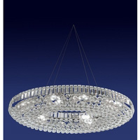 Unbranded 3190CC - 12 Light Chrome and Crystal Chandelier