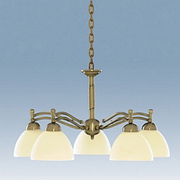 Unbranded 32105 5AB - 5 Light Antique Brass Hanging Light