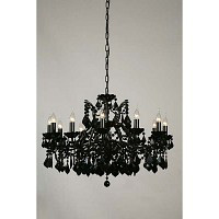 Unbranded 329 12H BLBL - Black Chandelier