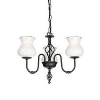 Unbranded 338 3BL - 3 Light Matt Black Hanging Light
