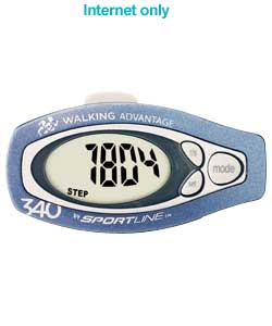 Unbranded 340 Step and Distance Pedometer