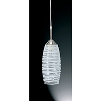 Unbranded 3442WH - White Glass Pendant Light