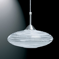 Unbranded 3444WH - White Glass Pendant Light