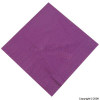 Unbranded 34cm Double Ply Purple Napkins Pack of 20