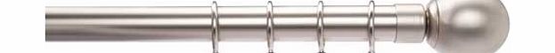 Unbranded 35mm Ball Pole 170-300cm - Nickel