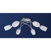 Unbranded 366 6CC - 6 Light Polished Chrome Ceiling Light