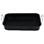 Unbranded 37cm Roaster non-stick with Roasting Rack