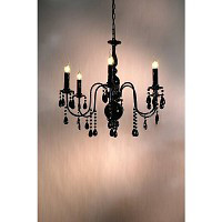 Unbranded 381 6H BLBL - Black Chandelier