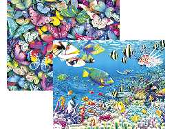 As you look at these hologram effect 3D jigsaws  the images are almost real enough to touch thnaks