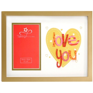 Unbranded 3D Love You 6` x 4` Photo