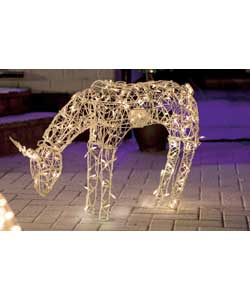 70cm grazing reindeerLow-voltage illuminated reindeer supplied with BS standard plug.Suitable for