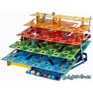 Unbranded 3D Snakes and Ladders