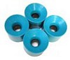 Blue 76a 3DM Avalon wheels packaged with a set of ABEC 5 bearings and spacers