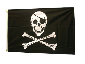 3ft X 2ft Pirate flag