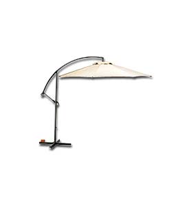 3m Overhanging Aluminium Parasol