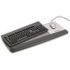 Features repositionable mouse mat to suit left or right-handed users. Combined keyboard and mouse re