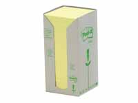 Unbranded 3M recycled Post-it Notes 654-1T, 76 x 76mm, 50