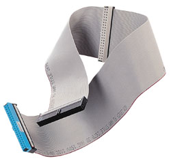 80 Way Ribbon Cable3 x 40 Way IDC Female ConnectorBackwards Compatible with ATA/33/66/100Colour: Gre