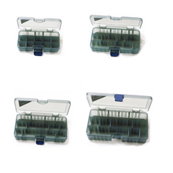 Unbranded 4-12 section Tackle Box - 21.4 x 11.8 x 4.5cm