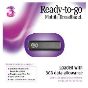 Unbranded 4 E1550 3GB Ready to Go Mobile Broadband Dongle