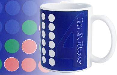 Unbranded 4 in a Row Mug