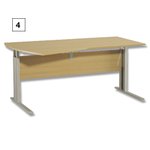 (4) Left Hand Ergonomic Desk
