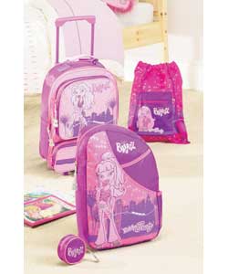 4 Piece Bratz Luggage Set - Lilac and Pink