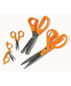 Set of scissors for all home sewing and dressmakin