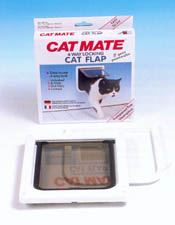 4 Way Locking Cat Flap inc Door Liner