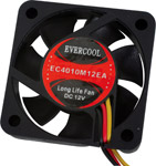 · Ideal for use on PCs and for cooling chipsets · Includes 3 to 4 pin adapter · Long-life ever lu