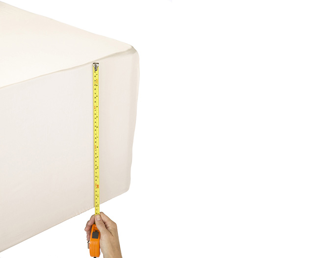 Unbranded 400 thread ex deep Egyptian sheets 18 inch dbl