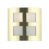 Unbranded 405 SB - Satin Brass Flush Light