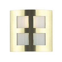 Unbranded 405 SB - Satin Brass Flush Light