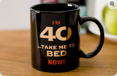 40th Birthday Mug