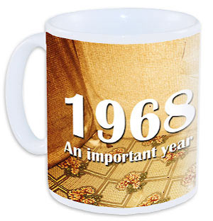 40th Birthday TV Theme Personalised Mug