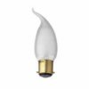 40W BC lightbulb candle elegance Opal pk 2