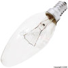 Unbranded 40W Clear Candle Bulb 240V SES-E14