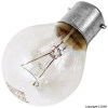 Unbranded 40W Clear Round Golf Bulb 240V BC-B22d
