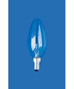 40W SES Clear Candle Light Bulb - 4 Pack